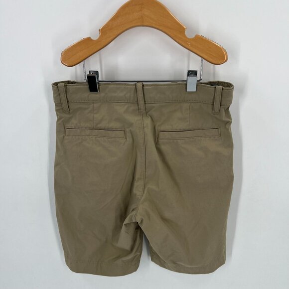 Crewcuts Boys Size 7 Outfit Set Plaid Button Down Shirt Khaki Chino Shorts - Picture 8 of 14